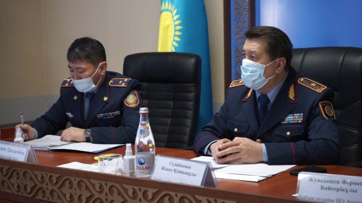 Байзақ ауданында ұрлық саны 45 %-ға төмендеді