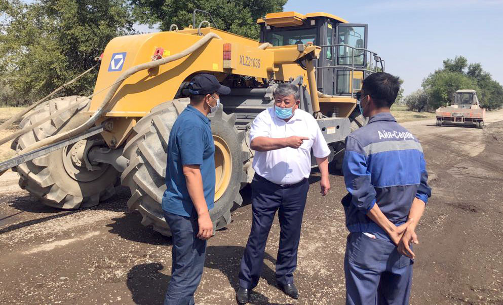Байзақта жол мәселесі біртіндеп шешімін табуда
