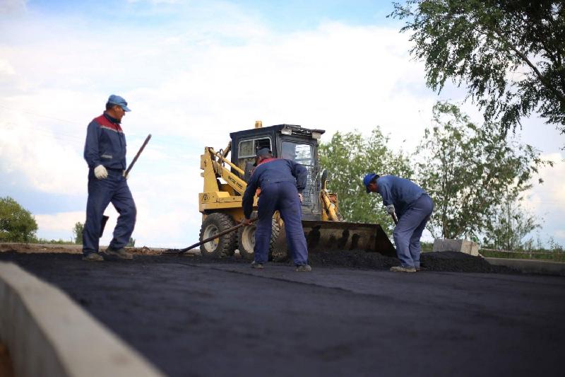 Байзақ ауданында тағы 16 көшені жөндеу жұмыстары аяқталып қалды