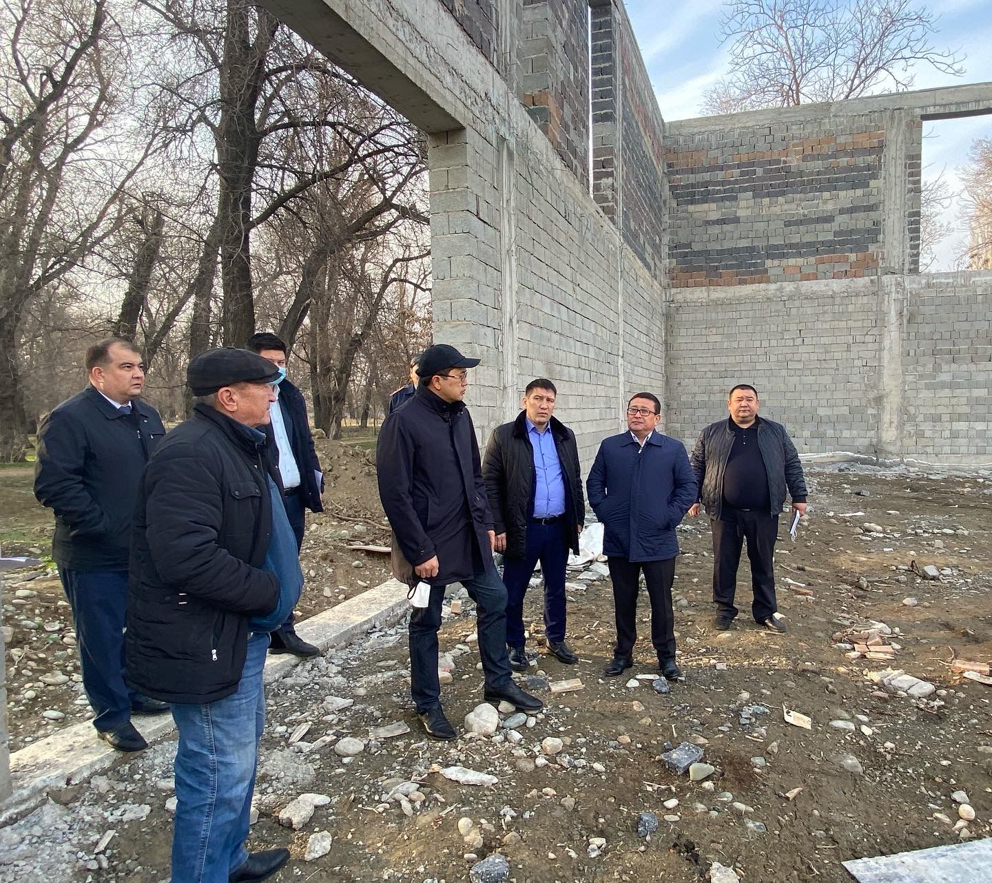 Оқушылар сарайының құрылысы аяқталуға жақын