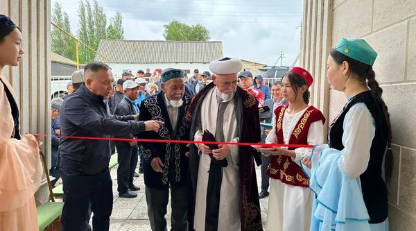 Рысбек батыр ауылында  жаңа мешіт ашылды
