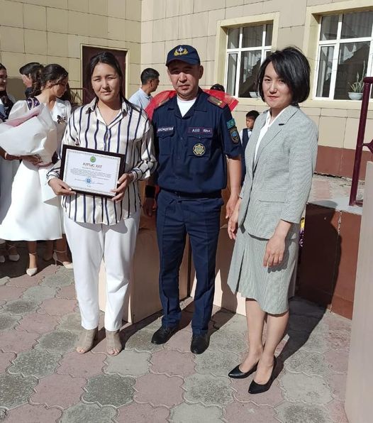 ЖАС ҚҰТҚАРУШЫҒА АЛҒЫС АЙТЫЛДЫ