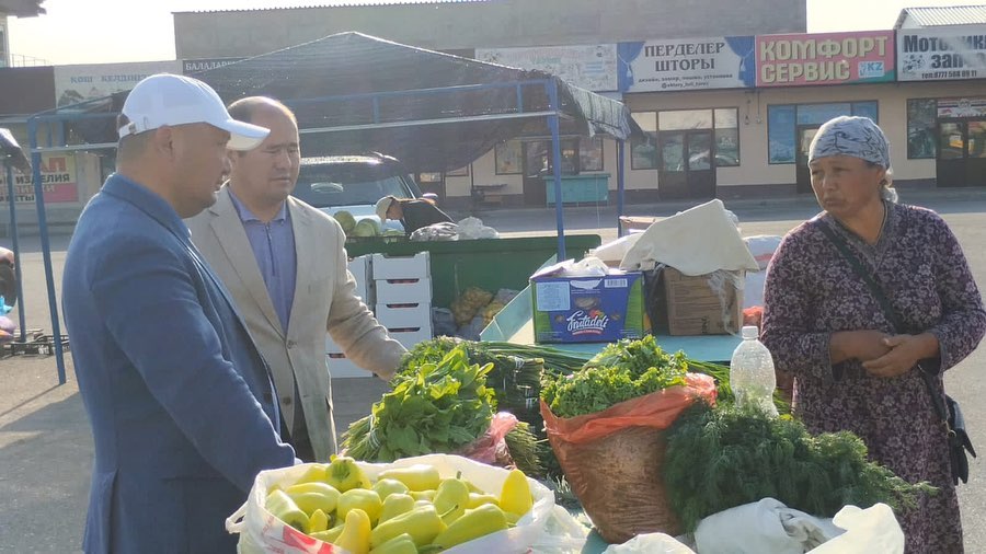 Таразда «Grand bazaar» сауда кешенінде ауыл шаруашылығы өнімдерінің жәрмеңкесі өтіп жатыр
