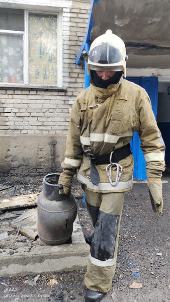 Жамбыл облысының құтқарушылары жарылыстың алдын алды
