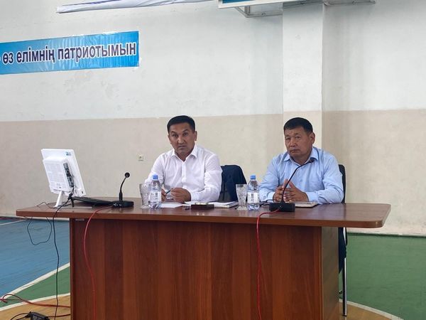 Аудан әкімі жұмысын ауылдарды аралаудан бастады