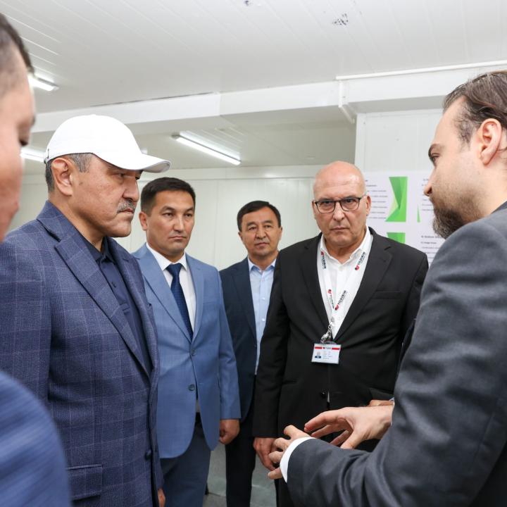 Облыс әкімі Сарысу ауданындағы бірқатар нысандарды аралап, тұрғындармен кездесті
