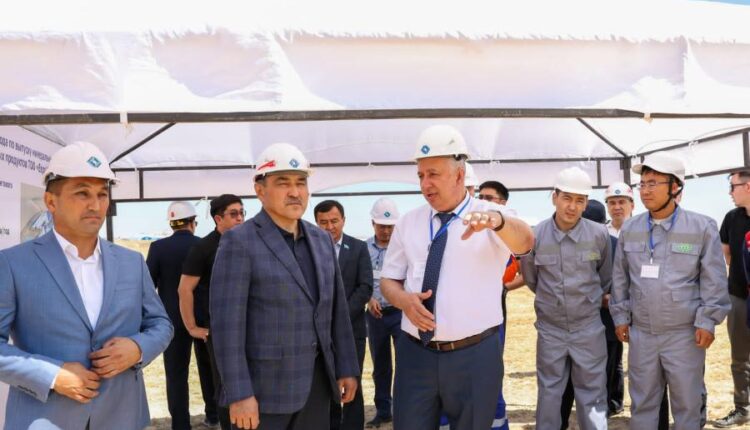 Облыс әкімі Сарысу ауданындағы ауқымды жобалардың құрылыс жұмыстарымен танысты