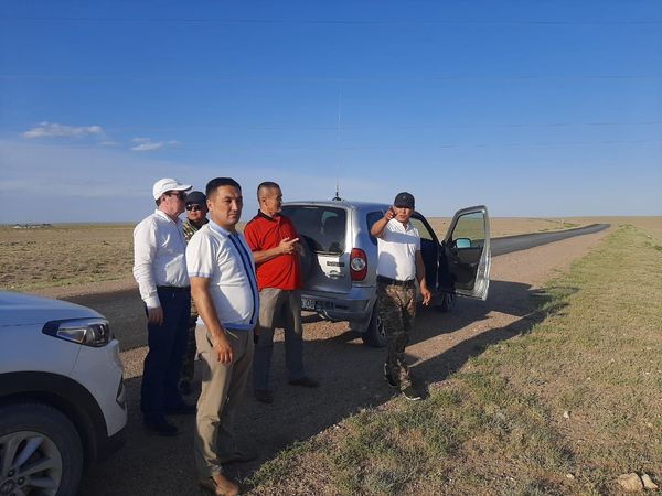 Сарысу әкімінің шалғай ауылдардағы сапары