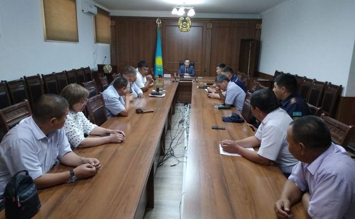 ӨРТ ҚАУІПСІЗДІГІНІҢ АЛДЫН АЛУ БОЙЫНША ЖИЫН ӨТТІ
