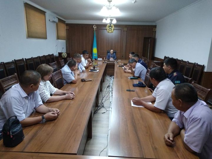 ӨРТ ҚАУІПСІЗДІГІНІҢ АЛДЫН АЛУ БОЙЫНША ЖИЫН ӨТТІ