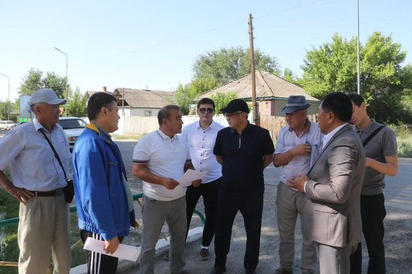 ОБЛЫС ӘКІМІНІҢ ОРЫНБАСАРЫ АУДАНДА БОЛДЫ