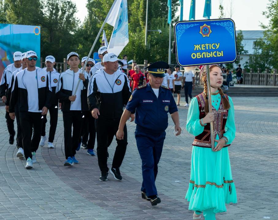 Таразда өрт сөндіру-құтқару спорты бойынша ҚР чемпионаты басталды