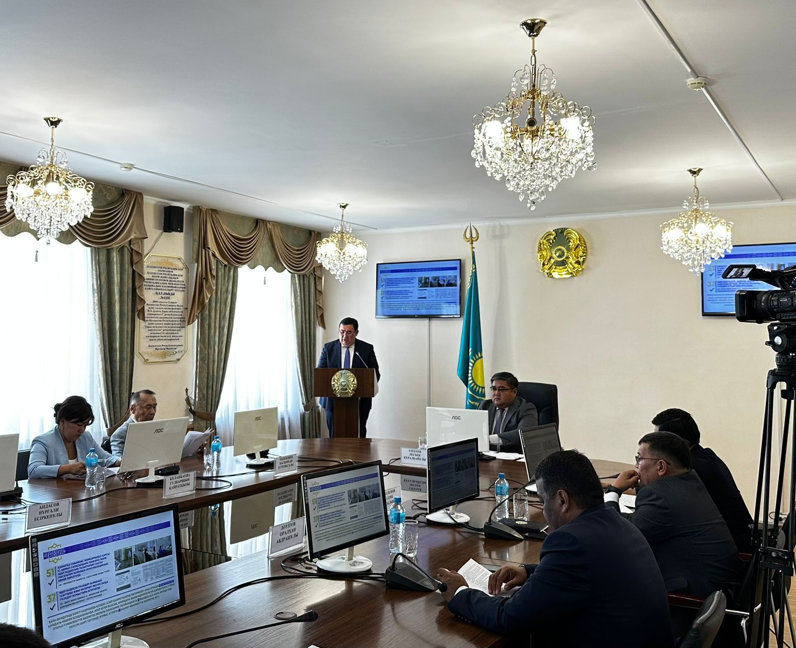 Жамбыл облысындағы Әдеп жөніндегі кеңестің  кезекті отырысы өтті