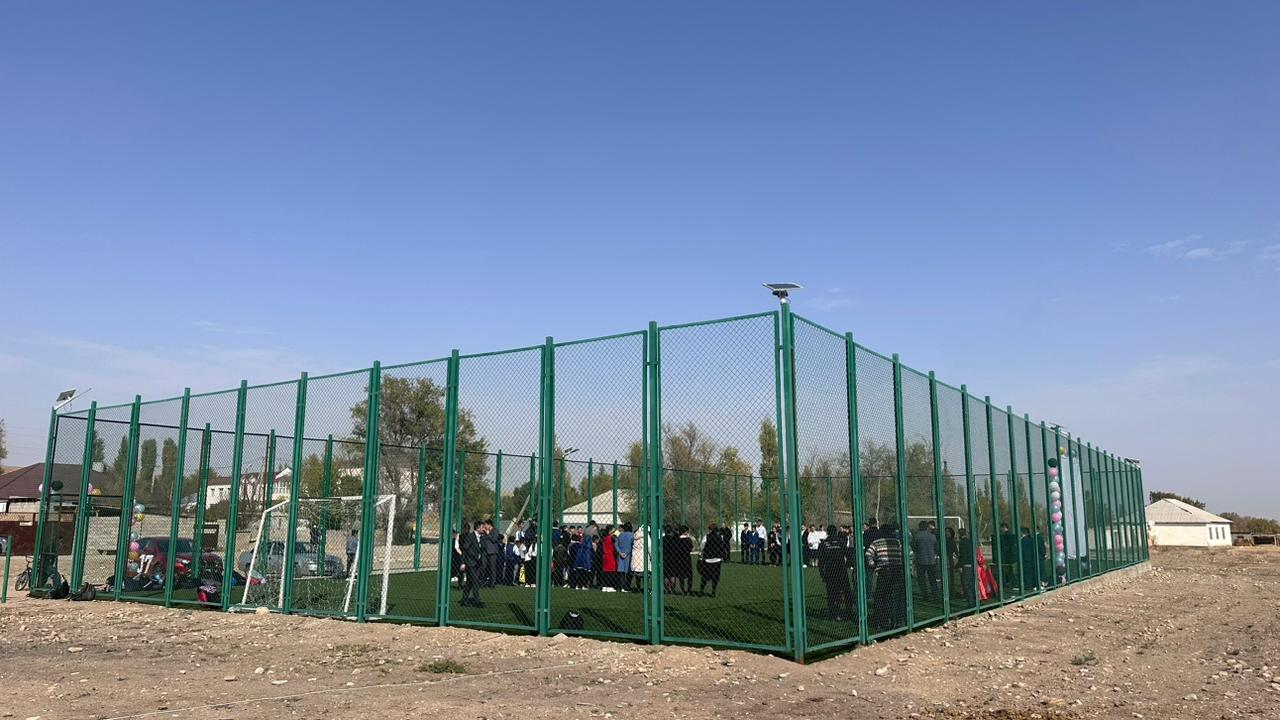 Республика күніне Жамбыл ауданында 7 спорт нысаны ашылады