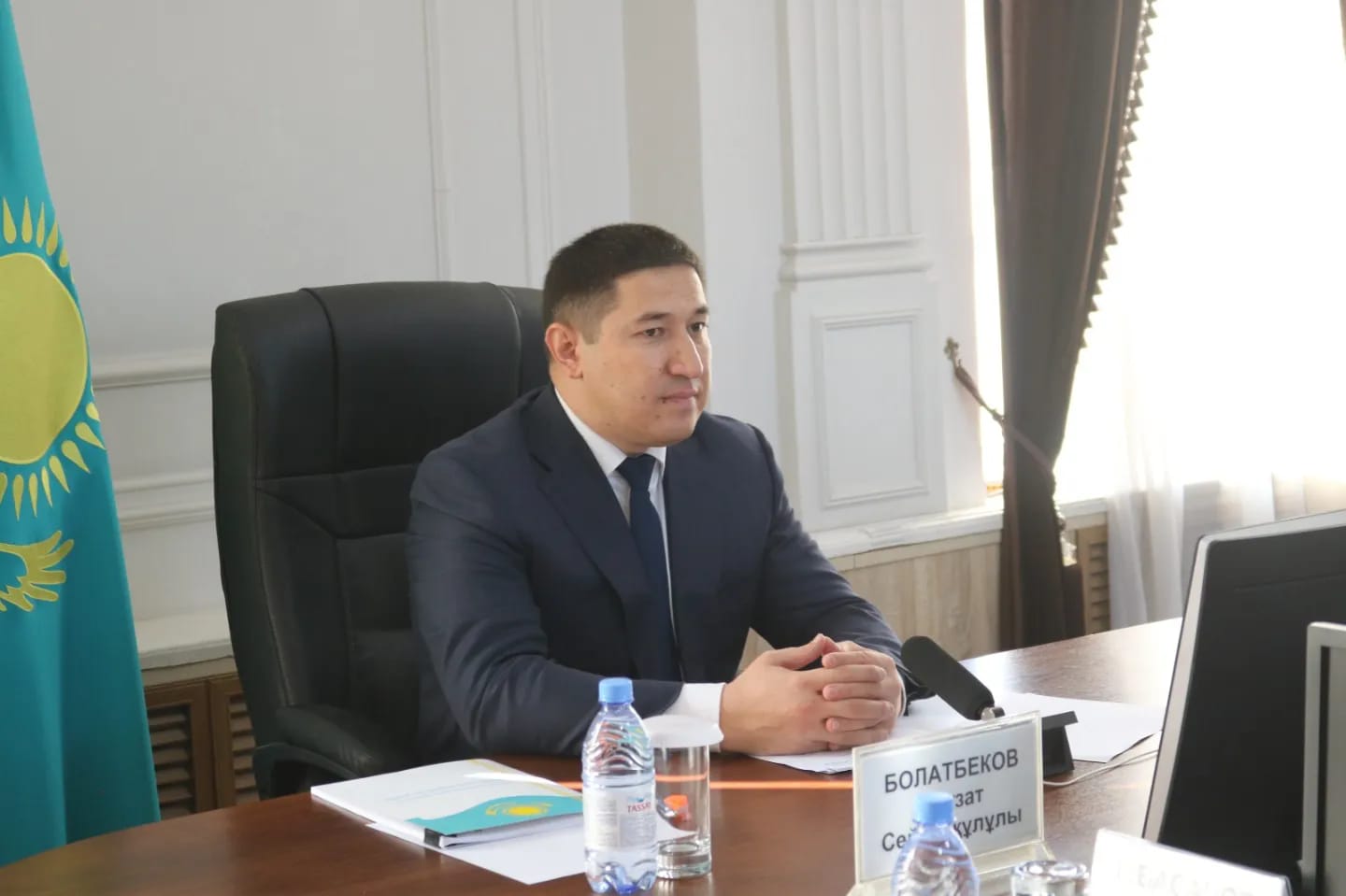 Қордай ауданының әкімі Б.Болатбековтың төрағалығымен жедел штаб отырысы өтті