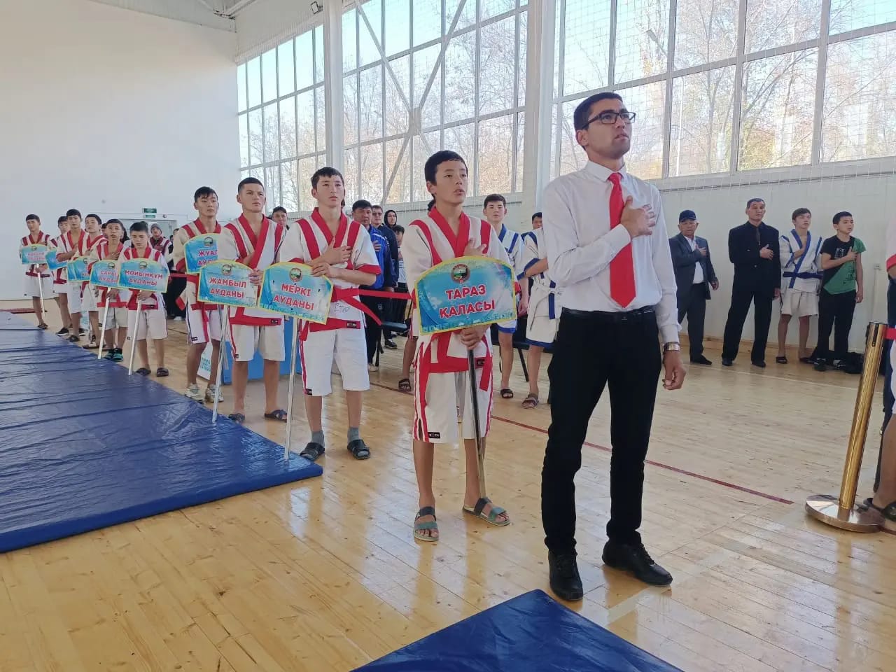 Қазақ күресінен 2008-2009 ж.т кіші жасөспірімдер арасында облыстық турнирі өтті