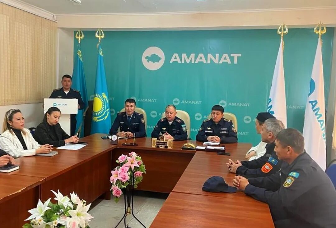 Талас ауданы Төтенше жағдайлар бөлімі жеке құрам қызметкерлерімен жиын өтті