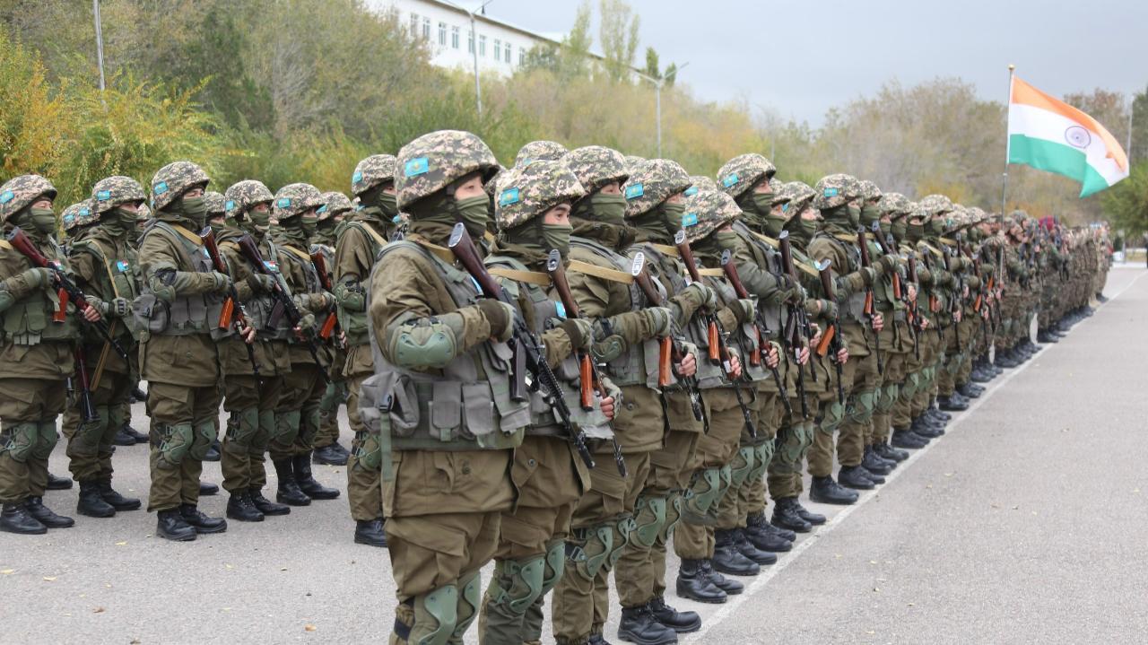 Жамбыл облысында Қазақстан мен Үндістанның «ҚазҮнді-2023» оқу-жаттығуы басталды