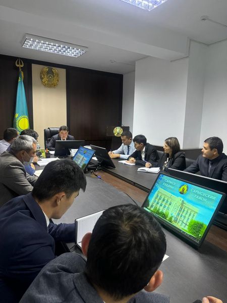 Сарысу ауданы әкімі аппаратының Әдеп жөніндегі уәкілі семинар-кеңес өткізді